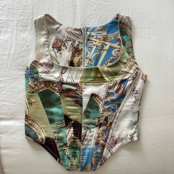 Miaou Tops - Miaou x Paloma Elsesser Campbell Corset in Baroque size S